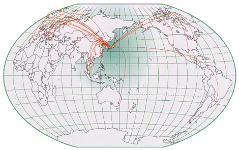 海外拠点地図